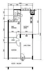 Blk 122 Ang Mo Kio Avenue 3 (Ang Mo Kio), HDB 3 Rooms #605908861